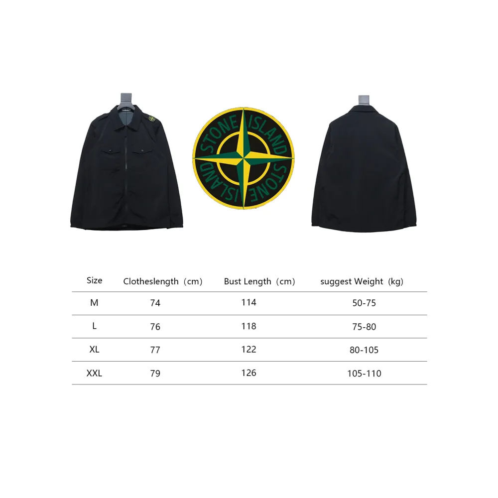 Stone Island 24Fw Shoulder Island Logo Naslan Jacket