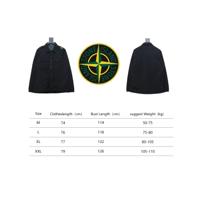 Stone Island 24Fw Shoulder Island Logo Naslan Jacket 02