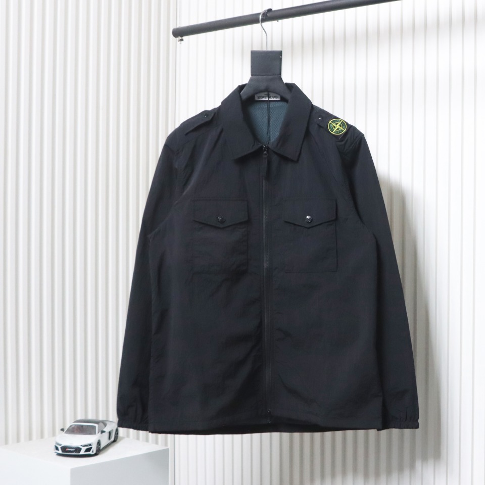 Stone Island 24Fw Shoulder Island Logo Naslan Jacket