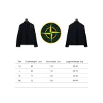 Stone Island 24Fw Star Logo Embroidered Laminated Shirt Jacket Black