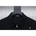 Stone Island 24Fw Star Logo Embroidered Laminated Shirt Jacket Black