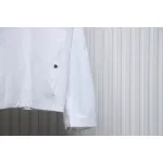Stone Island 24Fw Star Logo Embroidered Laminated Shirt Jacket White