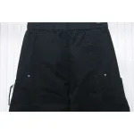 Stone Island Big Pocket Cotton Outdoor Overalls Black
