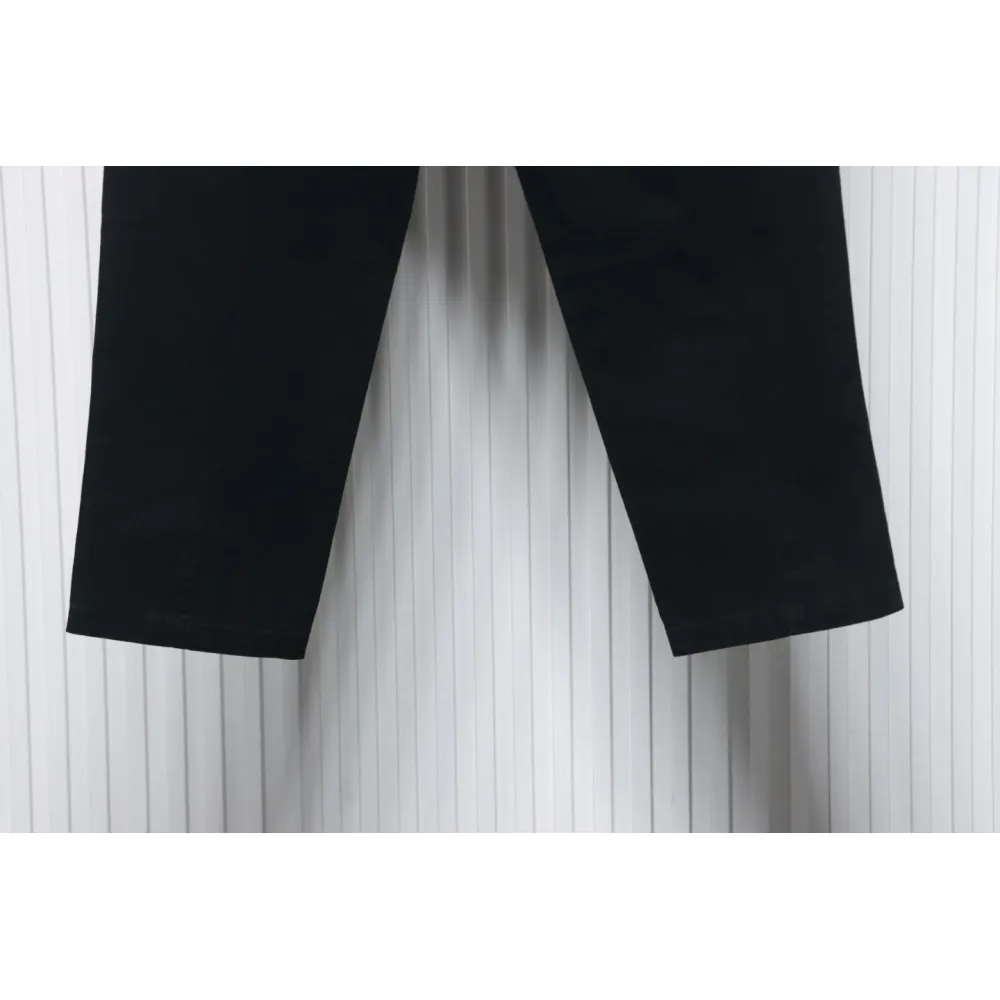 Stone Island Big Pocket Cotton Outdoor Overalls Black