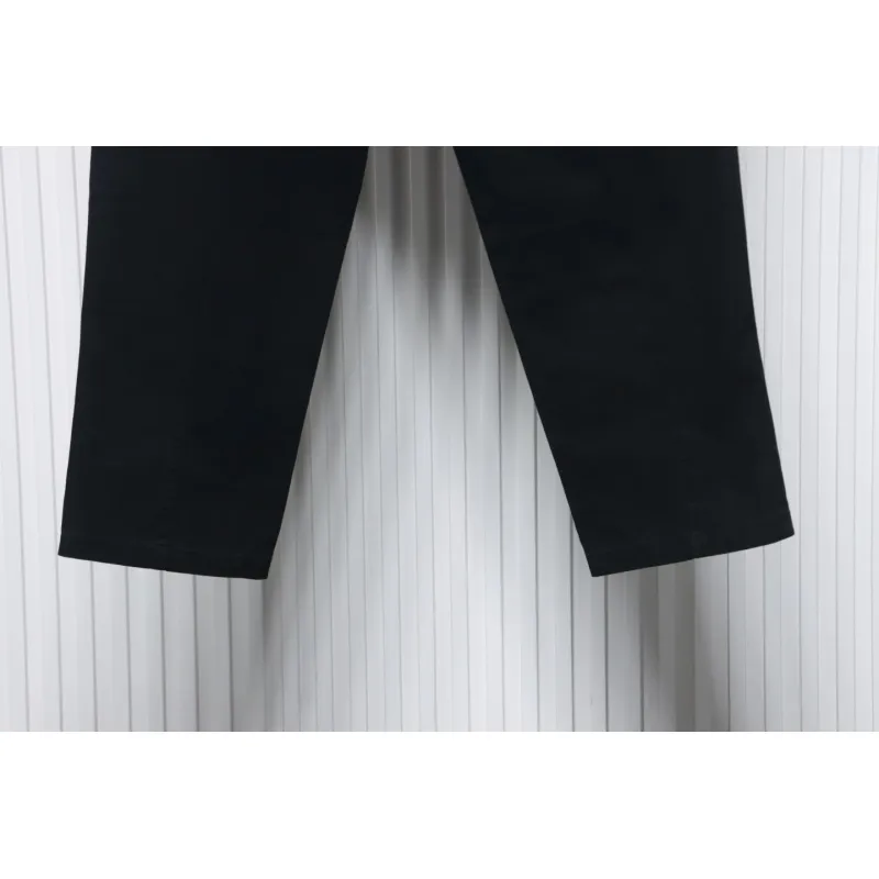 Stone Island Big Pocket Cotton Outdoor Overalls Black