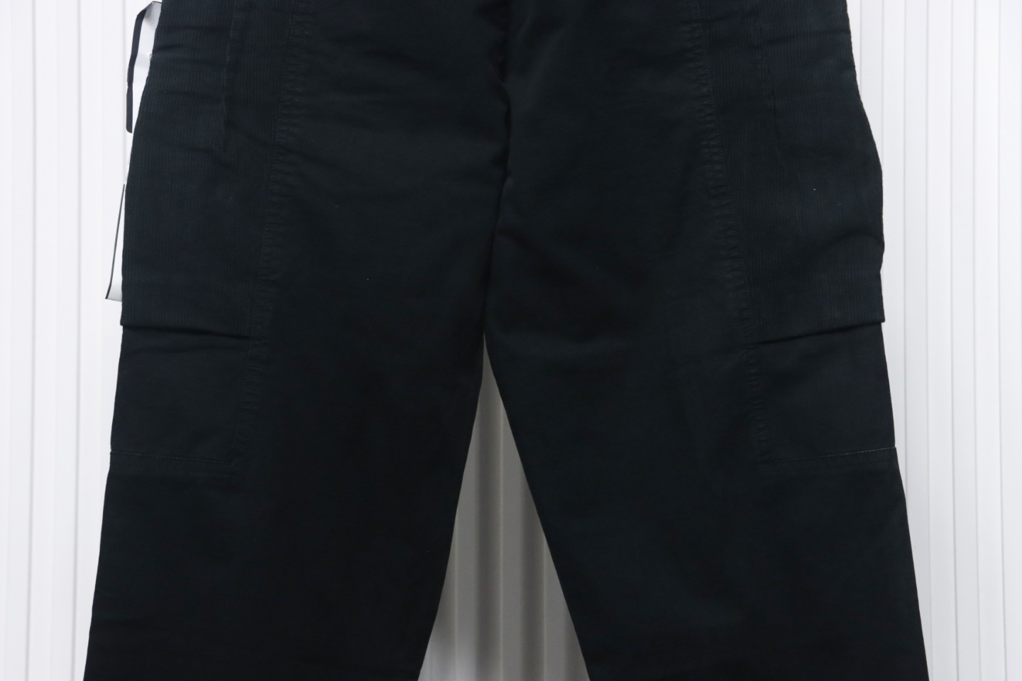 Stone Island Big Pocket Cotton Outdoor Overalls Black
