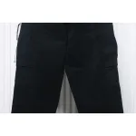 Stone Island Big Pocket Cotton Outdoor Overalls Black