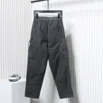 Stone Island Big Pocket Cotton Outdoor Overalls Grey