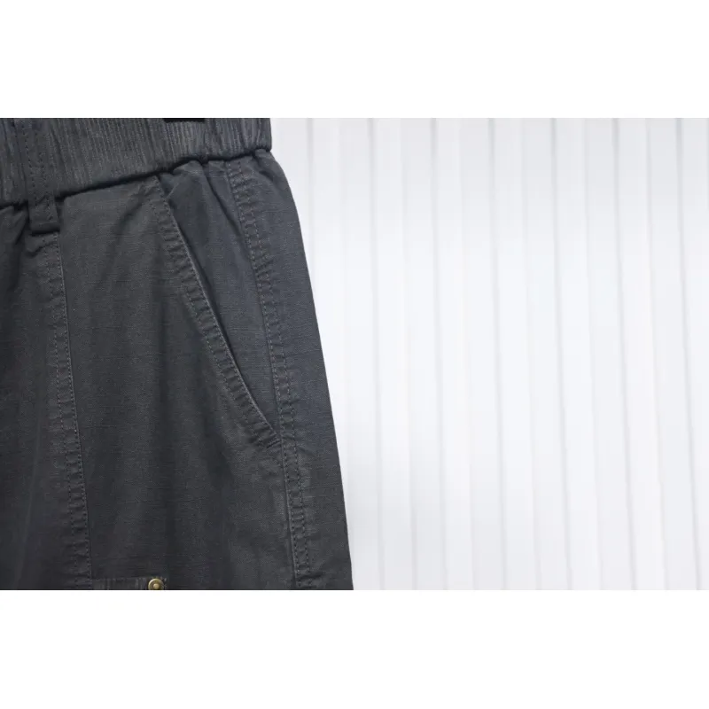 Stone Island Big Pocket Cotton Outdoor Overalls Grey
