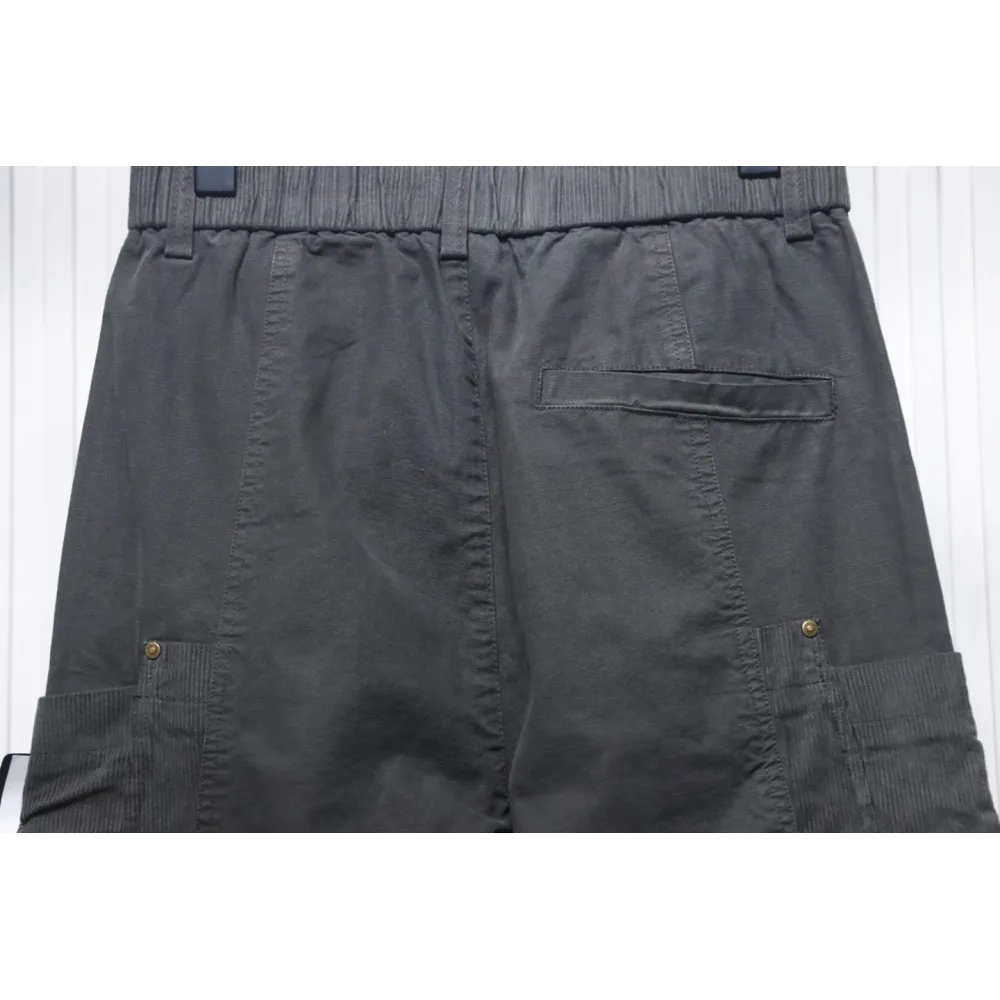 Stone Island Big Pocket Cotton Outdoor Overalls Grey