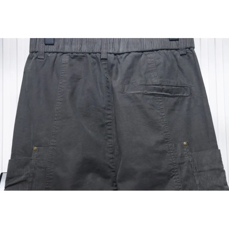 Stone Island Big Pocket Cotton Outdoor Overalls Grey
