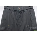 Stone Island Big Pocket Cotton Outdoor Overalls Grey