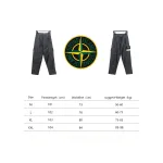 Stone Island Big Pocket Cotton Outdoor Overalls Grey