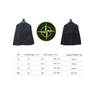 Stone Island Black Label Multi Zip Shirt Jacket 02