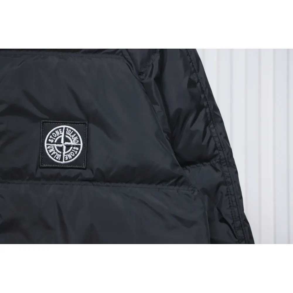 Stone Island Classic Small Label Down Black