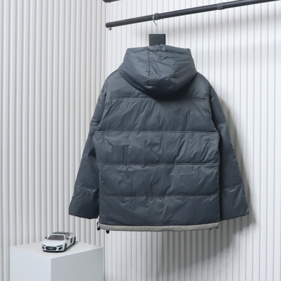 Stone Island Classic Small Label Down Grey