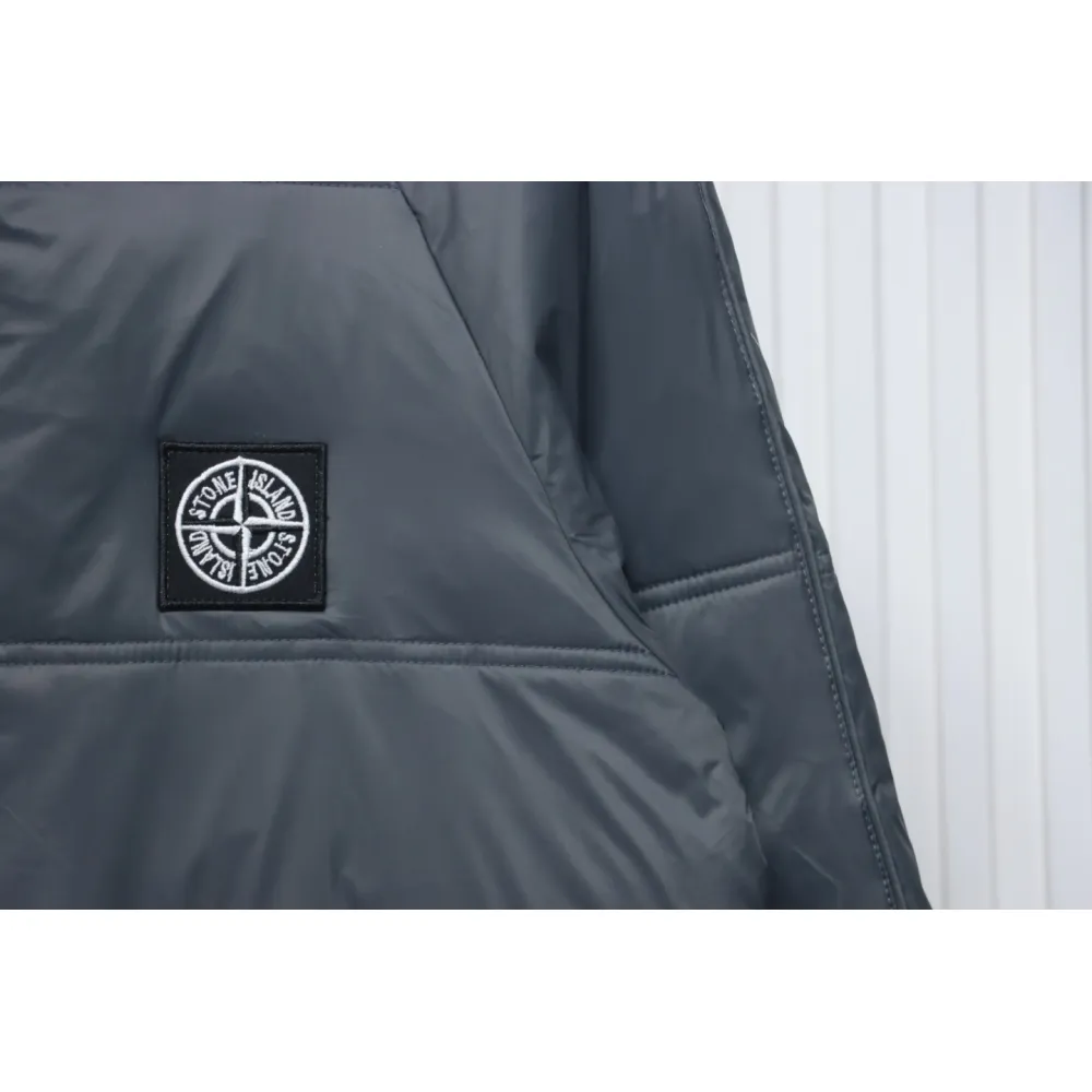 Stone Island Classic Small Label Down Grey