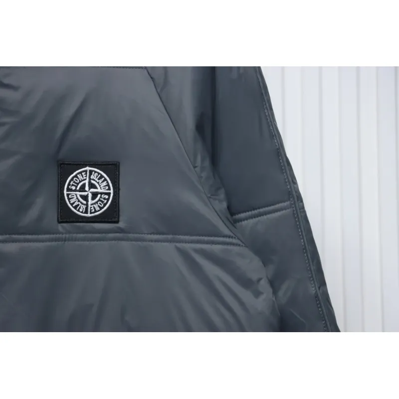 Stone Island Classic Small Label Down Grey