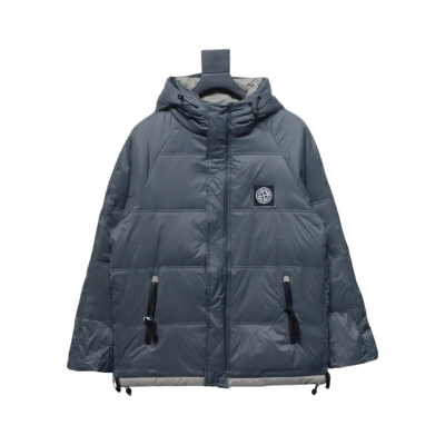 Stone Island Classic Small Label Down Grey 01