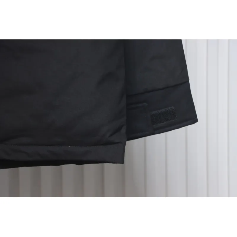 Stone Island Logo Armband Logo Solid Color Zip-Up Work Hooded Down Jacket