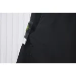 Stone Island Logo Armband Logo Solid Color Zip-Up Work Hooded Down Jacket