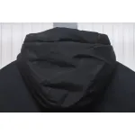 Stone Island Logo Armband Logo Solid Color Zip-Up Work Hooded Down Jacket