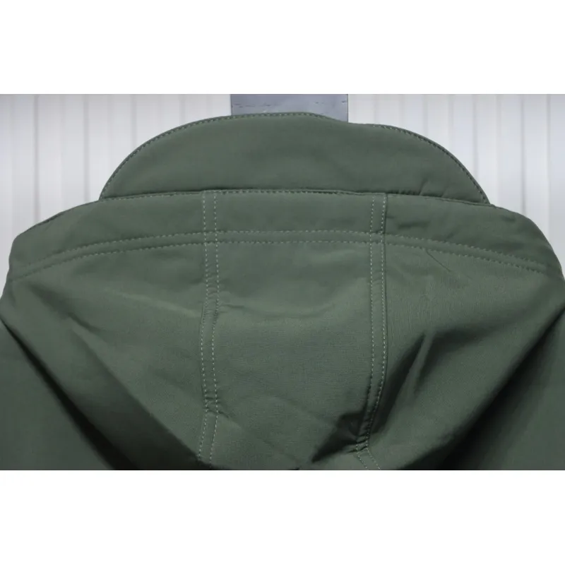 Stone Island Outdoor Arm Logo Jacket Zip-Up Jacket Green