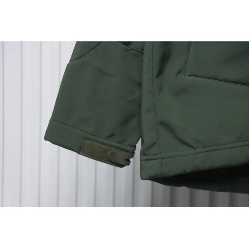 Stone Island Outdoor Arm Logo Jacket Zip-Up Jacket Green