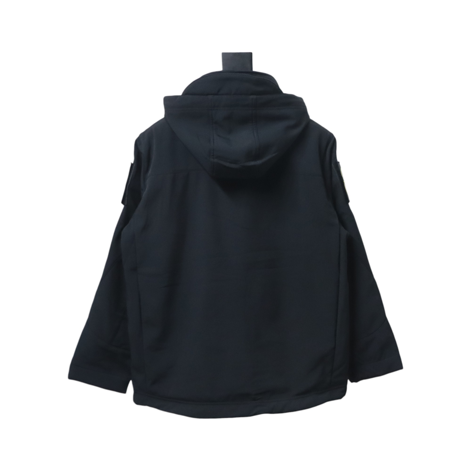 Stone Island Outdoor Arm Logo Jacket Zip-Up Jacket Black