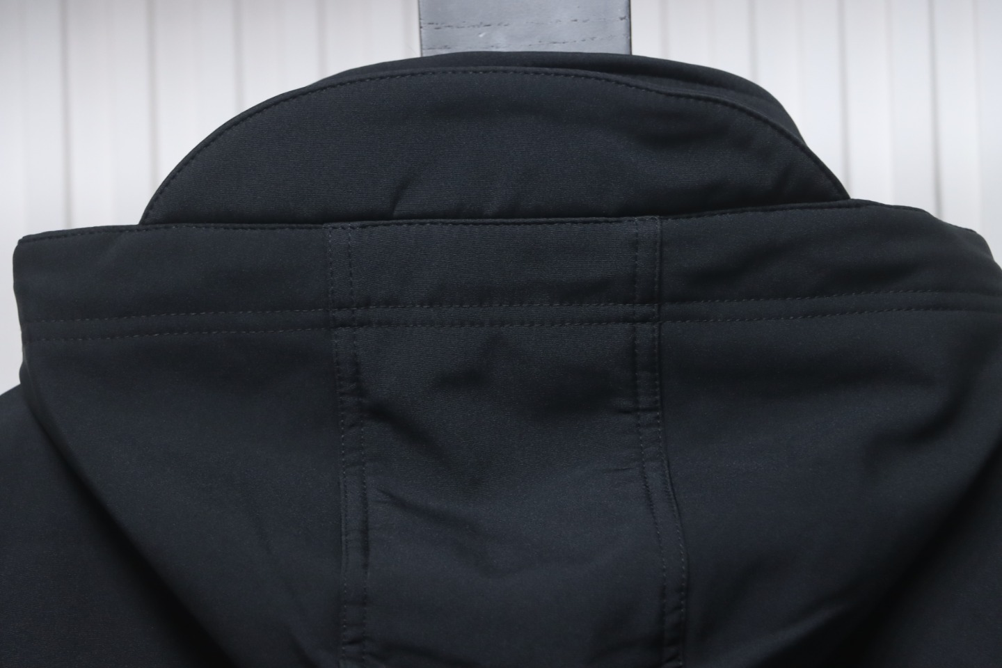 Stone Island Outdoor Arm Logo Jacket Zip-Up Jacket Black