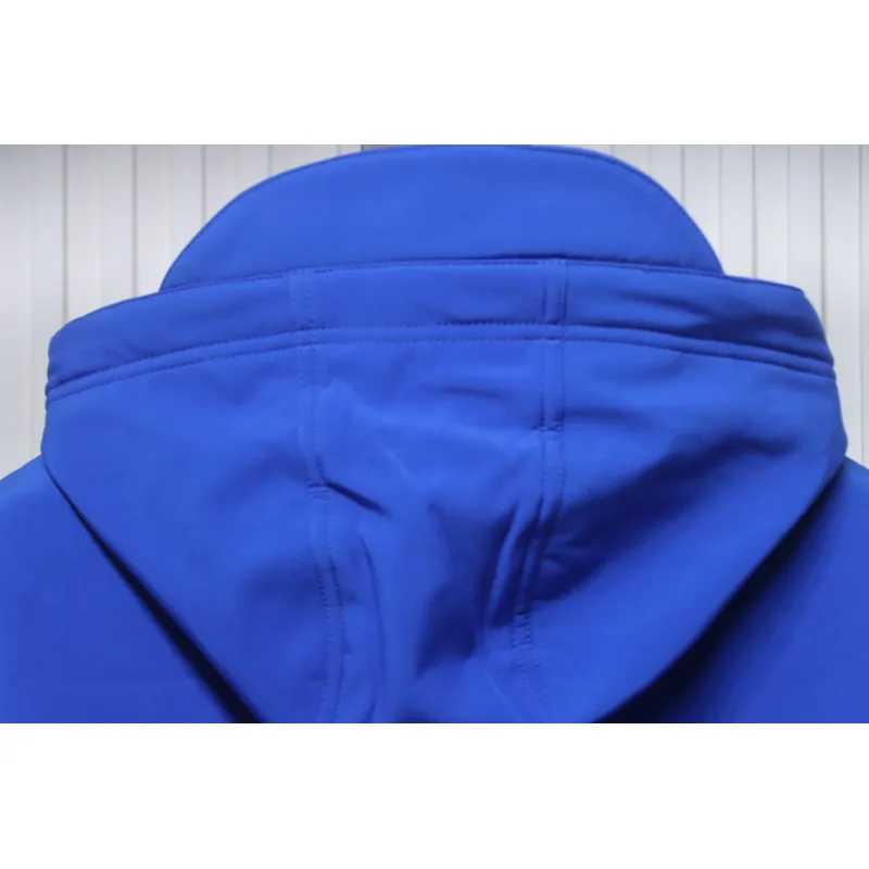 Stone Island Outdoor Arm Logo Jacket Zip-Up Jacket Blue
