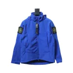 Stone Island Outdoor Arm Logo Jacket Zip-Up Jacket Blue