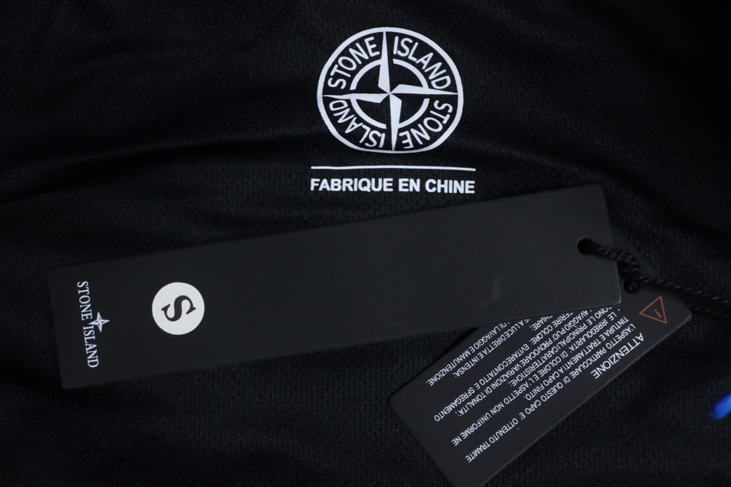 Stone Island Outdoor Arm Logo Jacket Zip-Up Jacket Blue