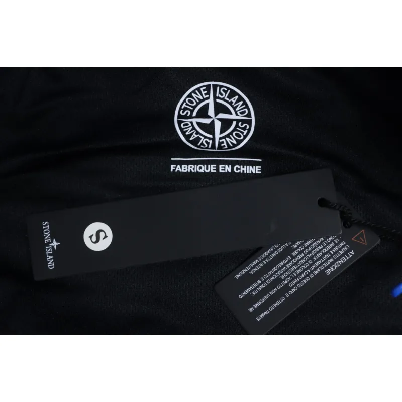 Stone Island Outdoor Arm Logo Jacket Zip-Up Jacket Blue