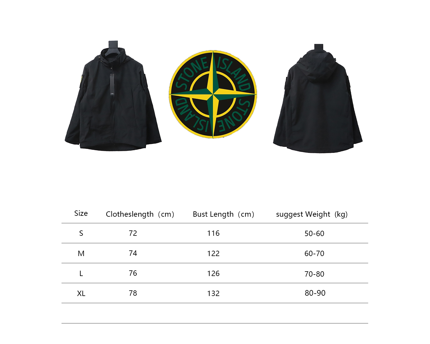 Stone Island Outdoor Functional Assault Suit Jacket Black