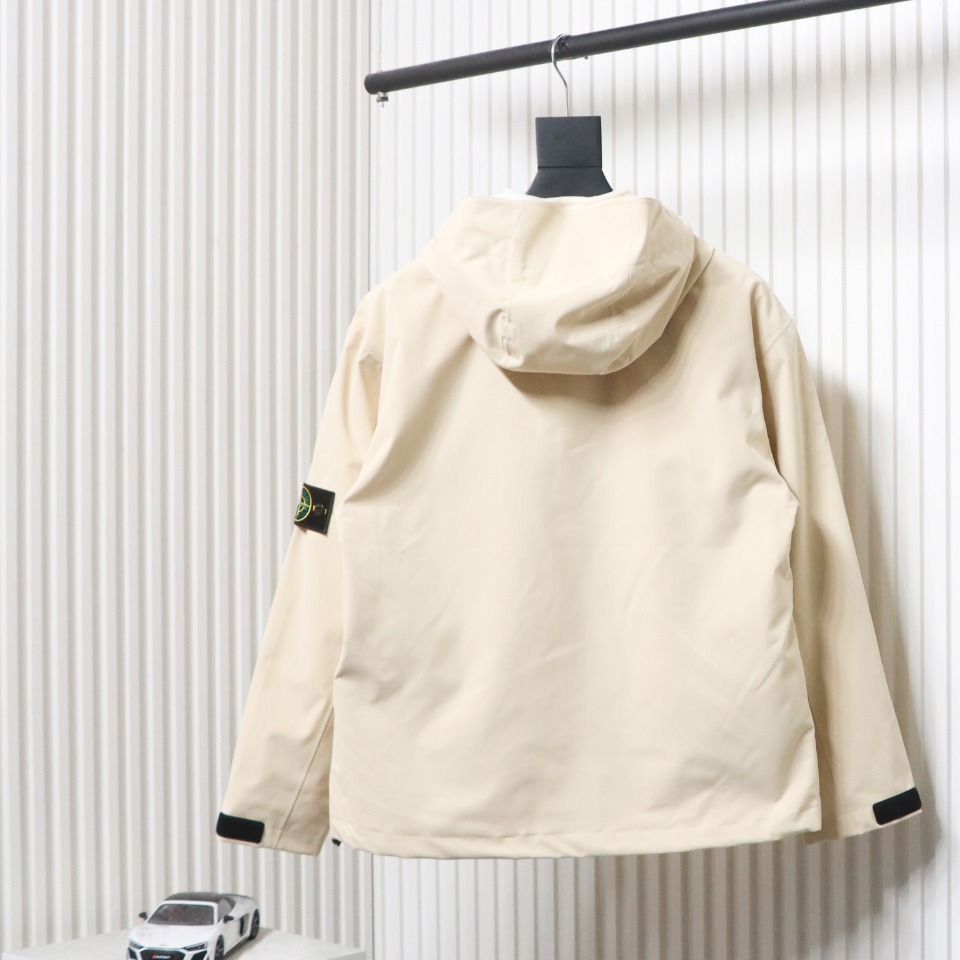 Stone Island Outdoor Skills Three-In-One Jacket Beige