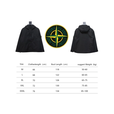 Stone Island Outdoor Skills Three-In-One Jacket Black 02