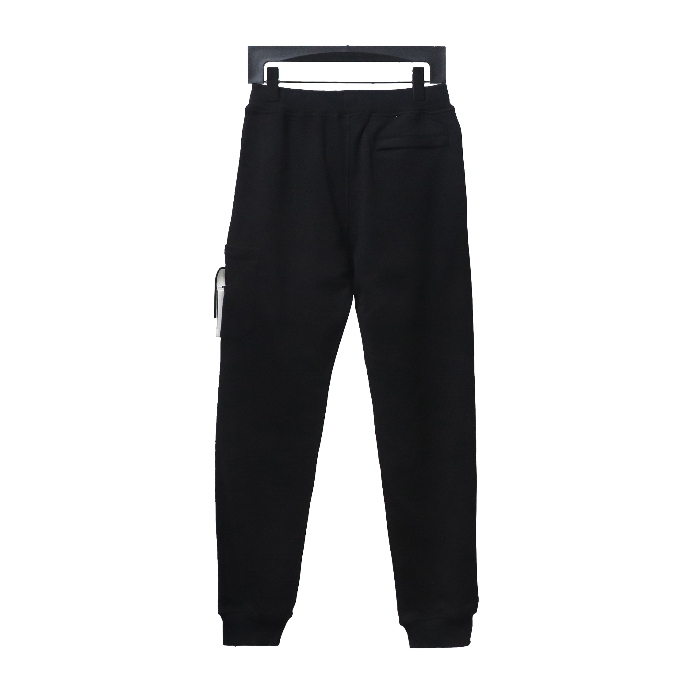 Stone Island Single Pocket Basic Badge Trousers Black