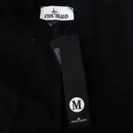 Stone Island Single Pocket Basic Badge Trousers Black