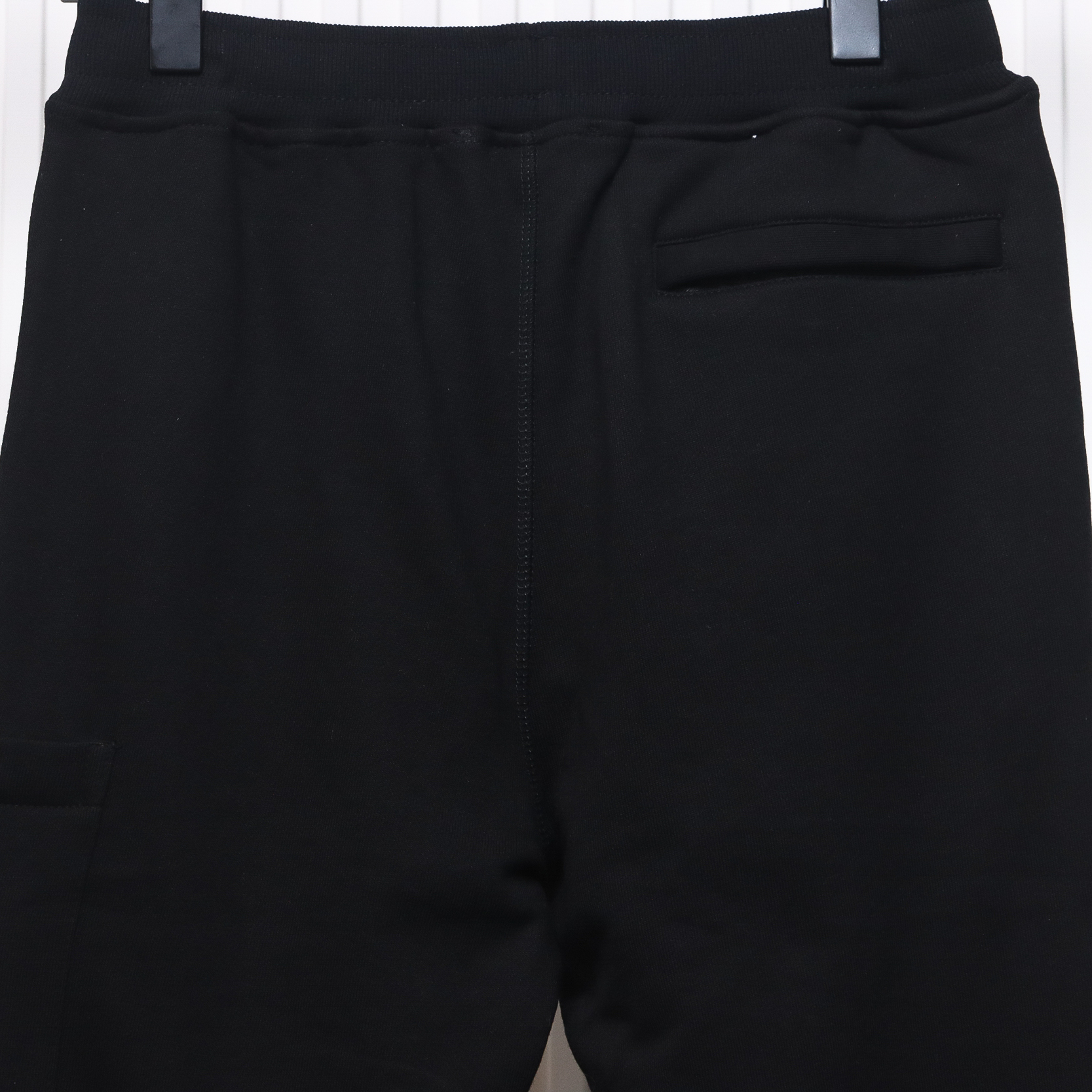 Stone Island Single Pocket Basic Badge Trousers Black