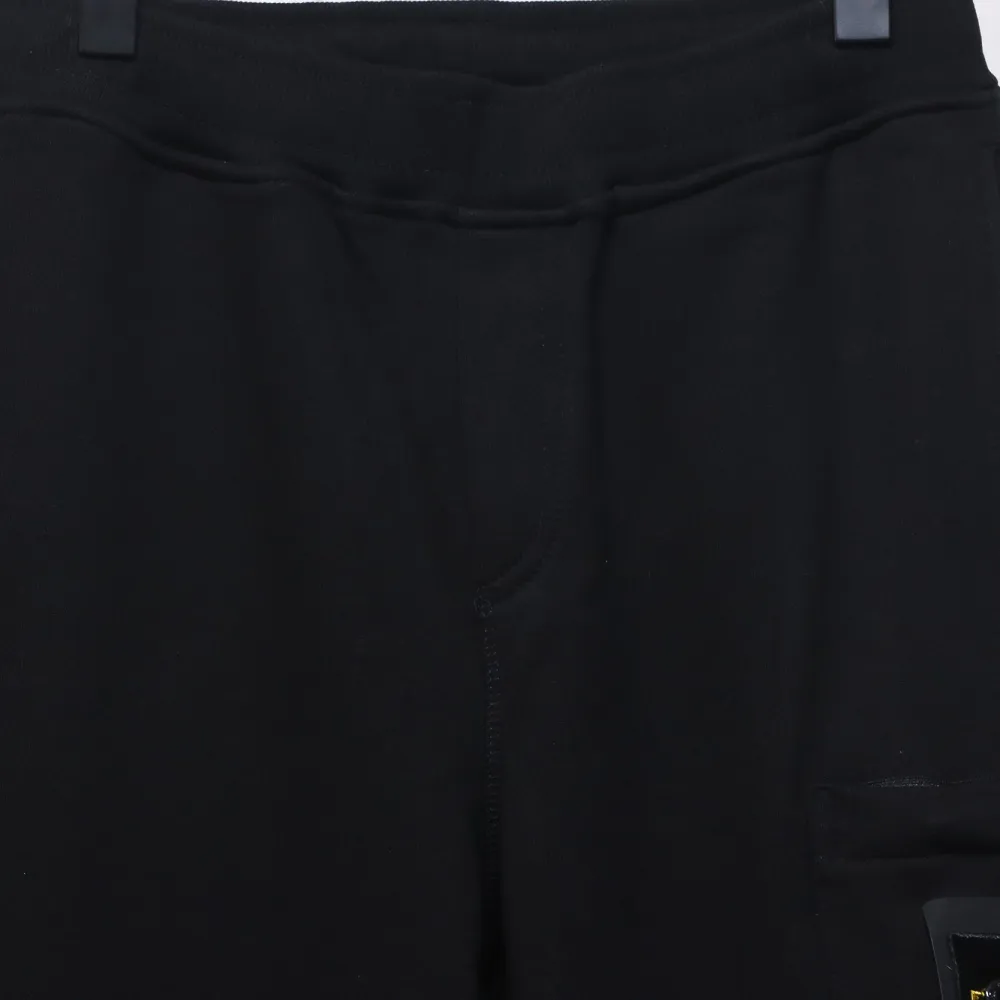 Stone Island Single Pocket Basic Badge Trousers Black