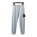 Stone Island Single Pocket Basic Badge Trousers Grey