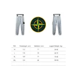 Stone Island Single Pocket Basic Badge Trousers Grey