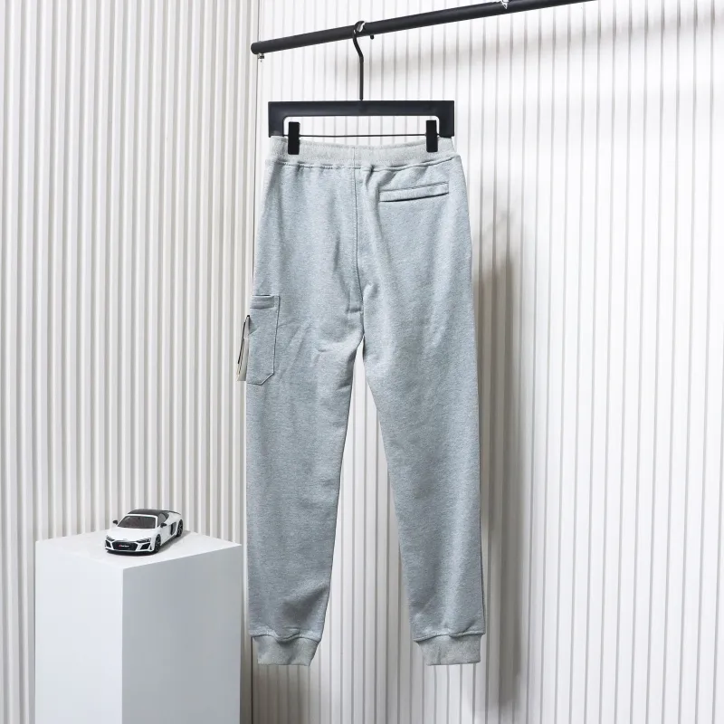 Stone Island Single Pocket Basic Badge Trousers Grey