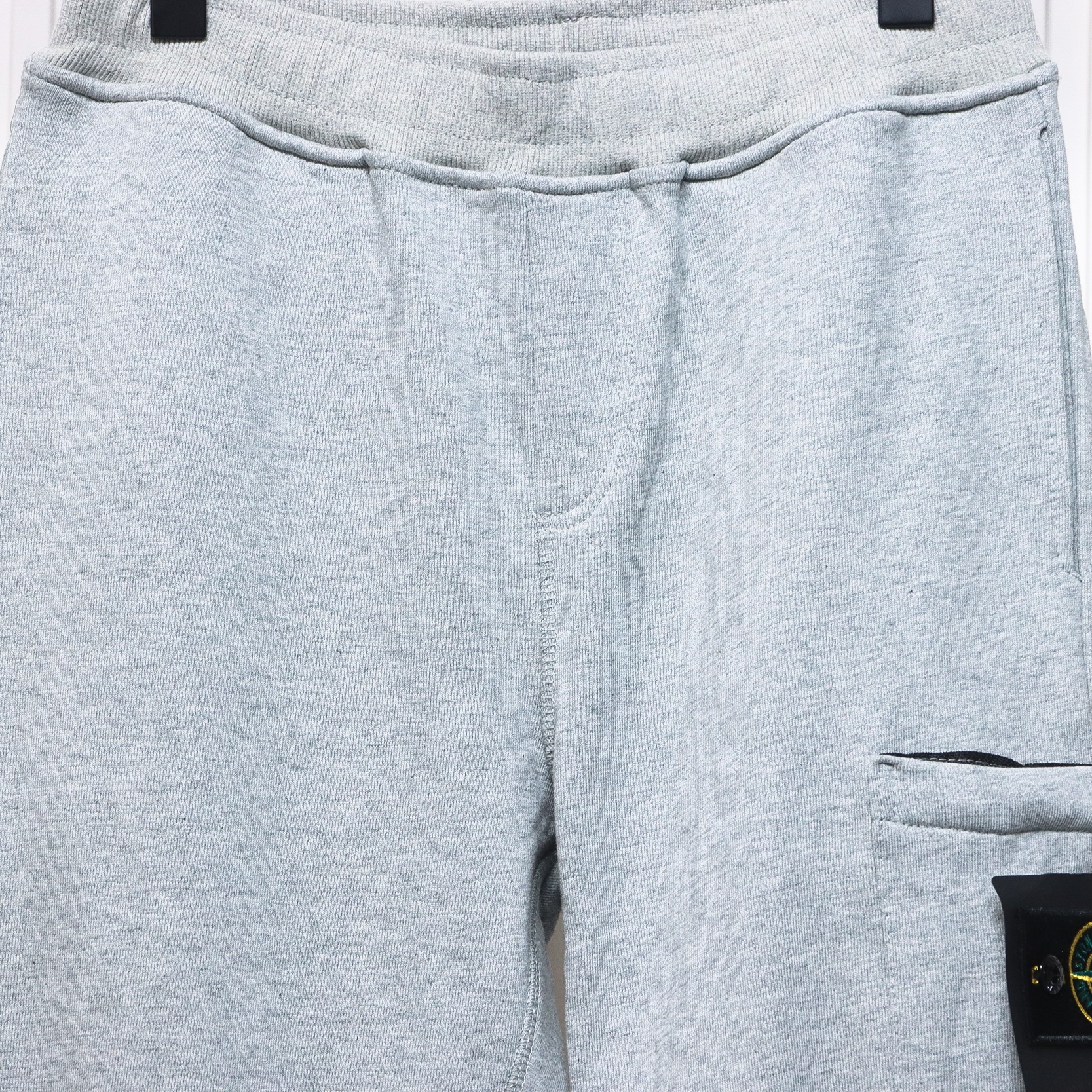 Stone Island Single Pocket Basic Badge Trousers Grey