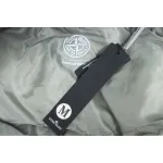 Stone Island Solid Color Quilted Logo Down Vest Grey