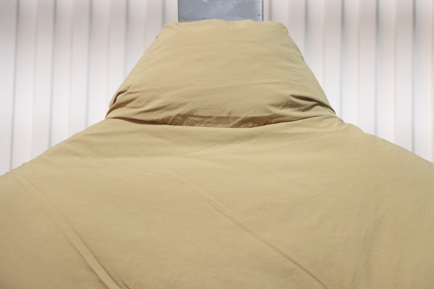 Stone Island Solid Color Quilted Logo Down Vest Brown