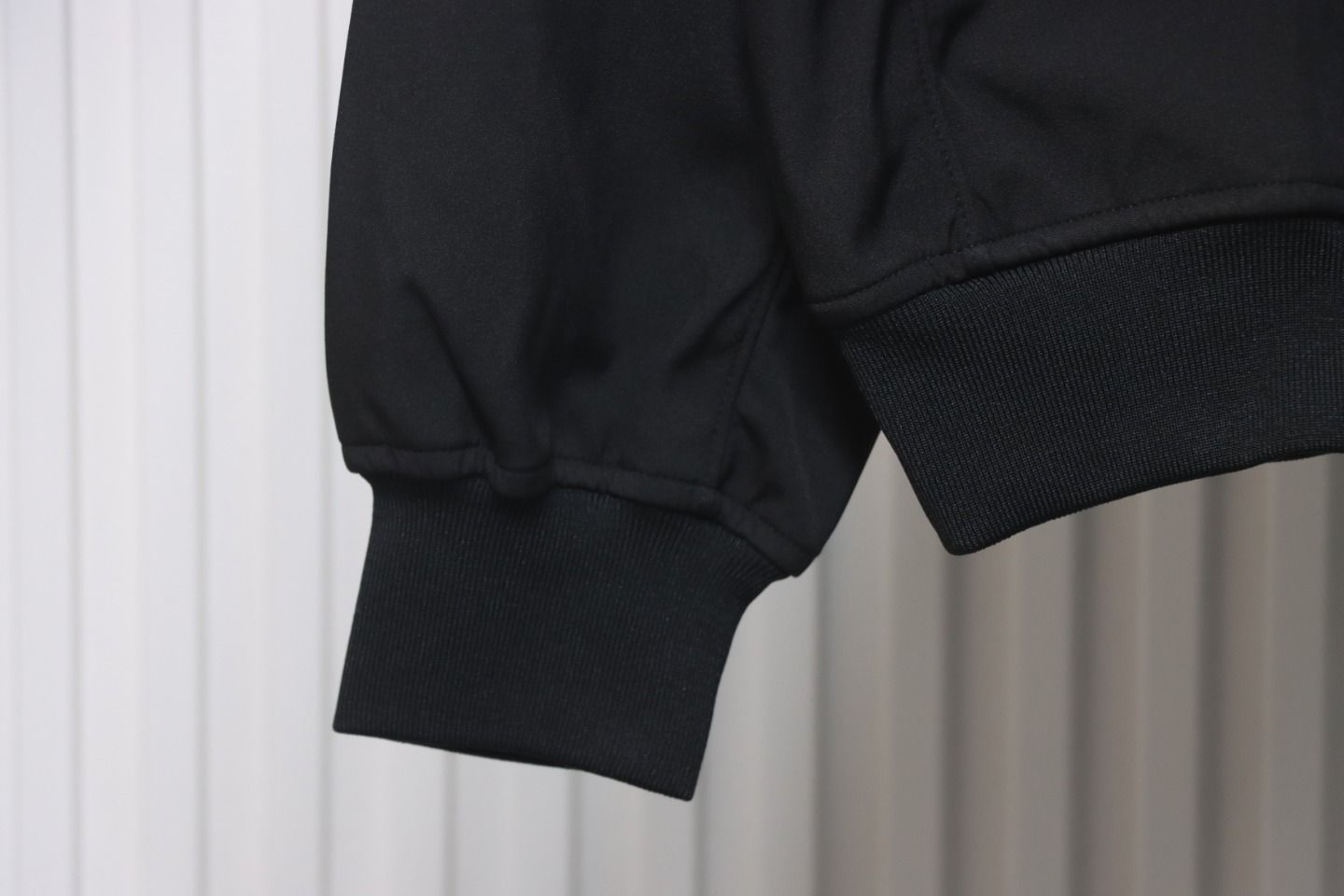 Stone Island SS24 Soft Shell Waterproof And Windproof Solid Color Single Breasted Hooded Jacket Black