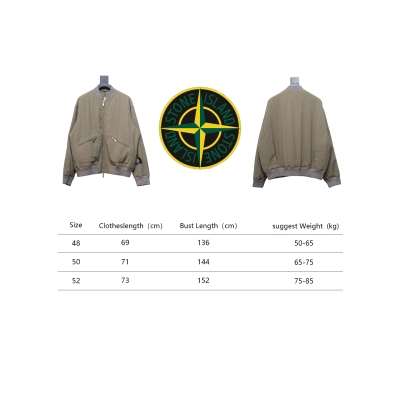 Stone Island x Dior Bomber Quilted Jacket Brown 02