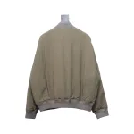 Stone Island x Dior Bomber Quilted Jacket Brown
